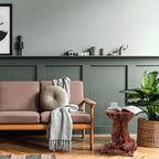 Aotea Crafts Rustic Azalea Tree Stump/Root End Table | Unique Wood Root Log Side Table | Reclaimed Primitive Round Natural Live Edge Coffee Table/Stool | Log Cabin Home Decor Furniture