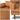POLY & BARK Napa Leather Couch – Right-Facing Sectional Leather Sofa - Tufted Back Full Grain Leather Couch with Feather-Down Topper On Seating Surfaces – Pure-Aniline Italian Leather – Cognac Tan