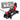 DNA MOTORING TOOLS-00234 Low Profile Hydraulic Trolley Service/Floor Jack, 2 Ton (4000 lbs) Capacity, Lifting Range 5.1"-13", Black