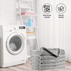 Couverture chauffante électrique DUODUO 72"x84" en polaire corail chaude avec 4 réglages de chaleur et arrêt automatique de 10 heures Protection contre la surchauffe - Gris 