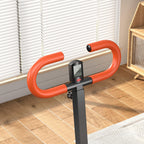 SogesPower Squat Machine for Home Gym, Squat Rowing Machine with Adjustable Resistance and Optional Full Motion, Squat Assist Trainer for Glutes & Legs Workout, Up to 330lbs, Orange