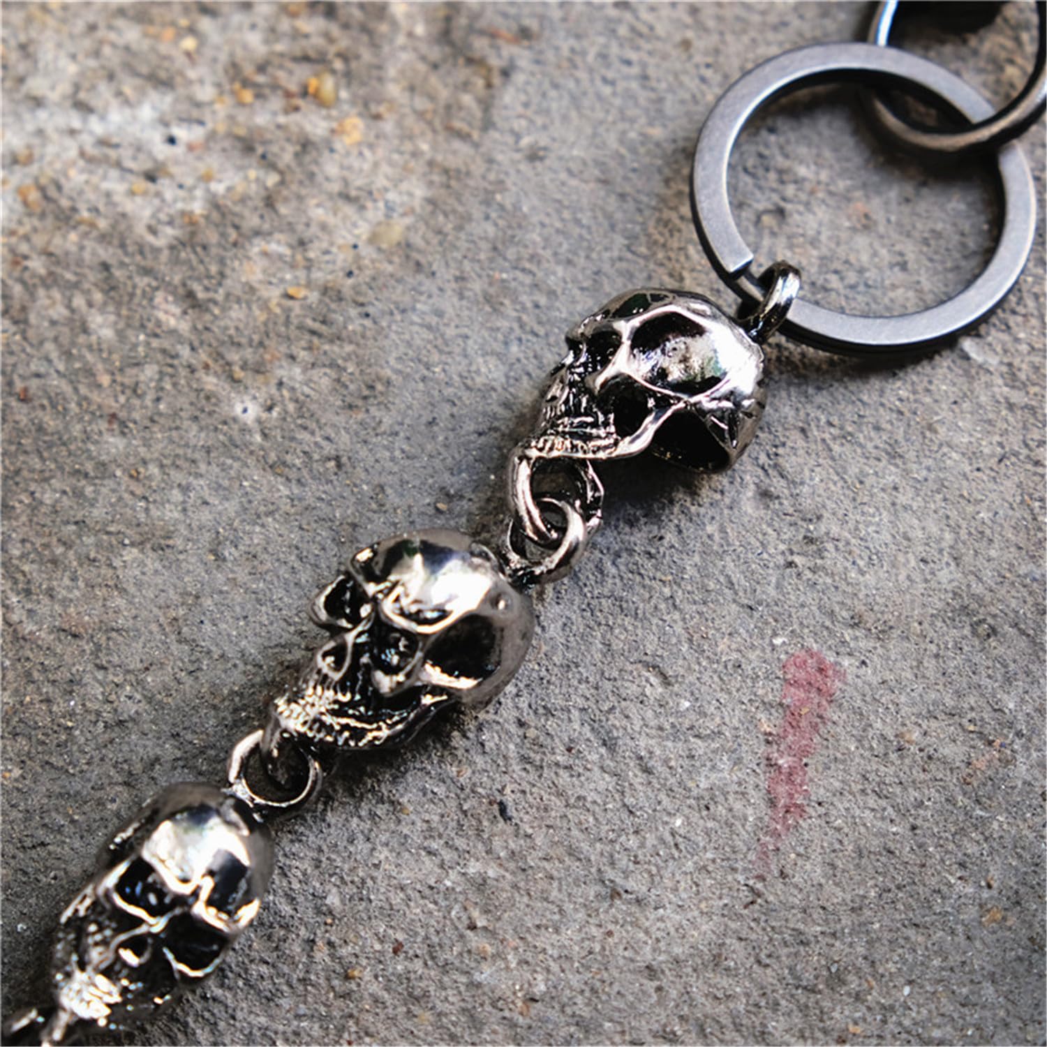 PINKPIN Trouser Chains for Men Pants Chain Jean Chains Belt Chain Biker Wallet Chain Skull Pants Chains for Men Biker Chain Punk Heavy Skull Goth Accessories