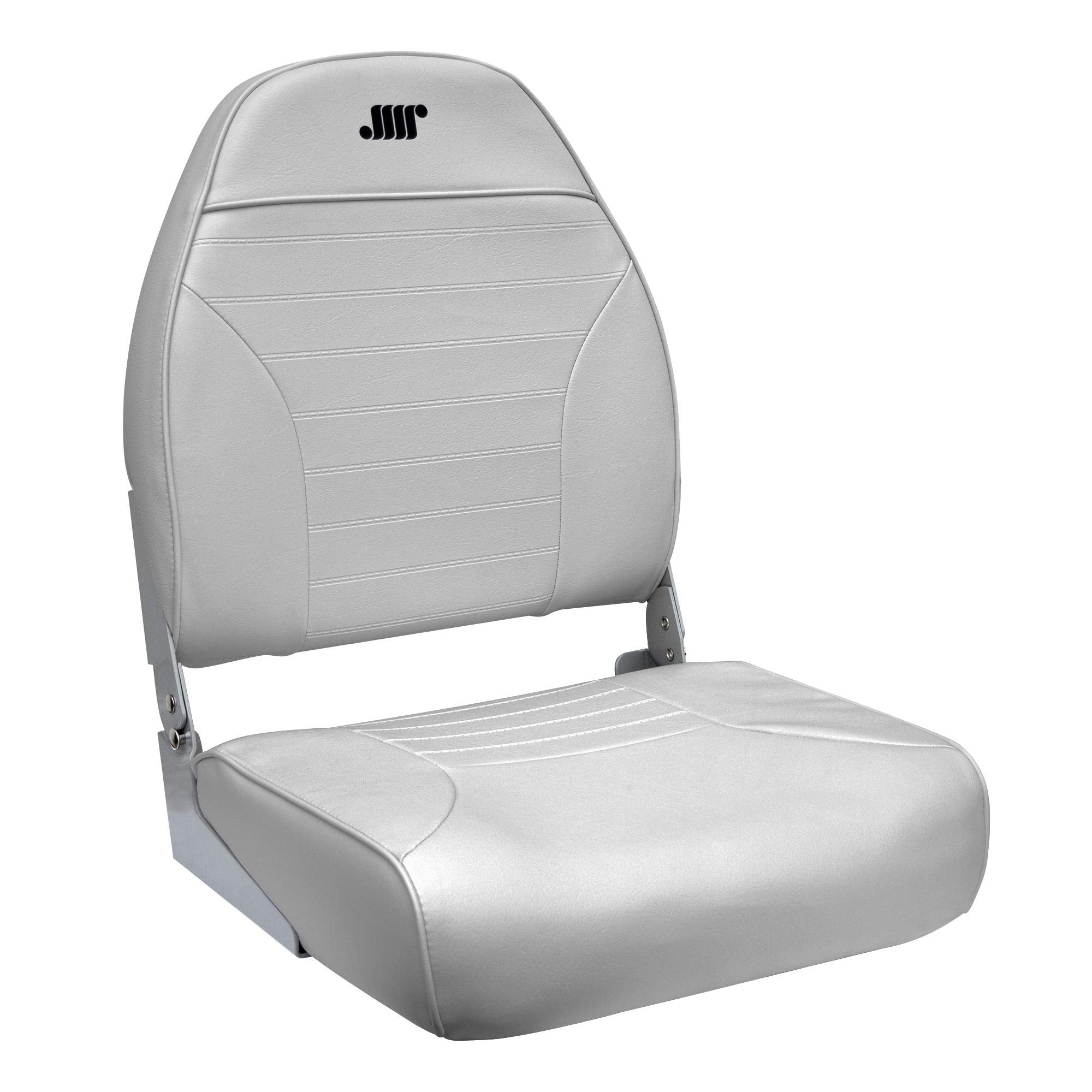 Wise Mid-Back Fishing Boat Seat with Logo
