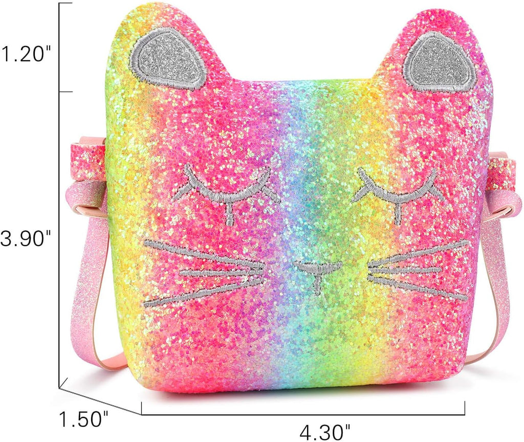 mibasies Purse for Little Girls Dress Up Jewelry Pretend Play Kids Accessories Mermaid Gifts