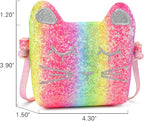 mibasies Purse for Little Girls Dress Up Jewelry Pretend Play Kids Accessories Mermaid Gifts