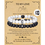 RANKEEF Tiger Eye Bracelet For Men 8MM Natural Stone Stretch Adjustable Black Crystal Beaded Bracelet for Men Women Gifts