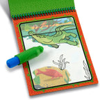 Melissa & Doug On The Go Water Wow! Reusable Water-Reveal Coloring Activity Pad – Jungle