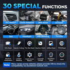 XTOOL D6S OBD2 Scanner Diagnostic Tool, 2025 Car Scanner with 30 Resets, All System Scan Tool with FCA & CAN FD, ABS Bleed, Gearbox Match, Crank Sensor Relearn, Lifetime Update, Upgraded of D5S