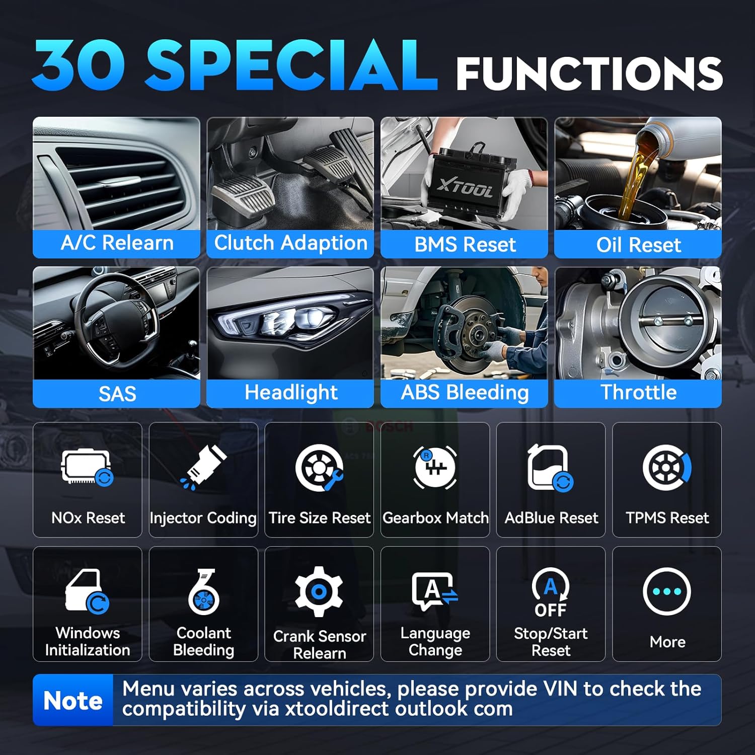 XTOOL D6S OBD2 Scanner Diagnostic Tool, 2025 Car Scanner with 30 Resets, All System Scan Tool with FCA & CAN FD, ABS Bleed, Gearbox Match, Crank Sensor Relearn, Lifetime Update, Upgraded of D5S