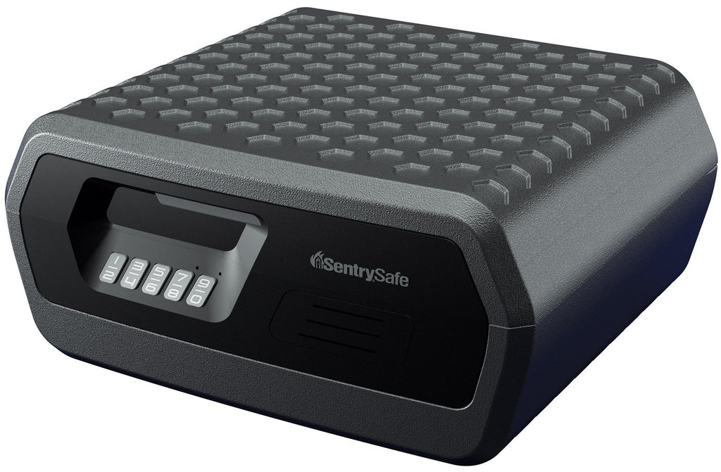 SentrySafe Fireproof and Waterproof Lock Box with Digital Keypad Lock, Shelf Safe for Documents, Jewelry, 0.36 Cubic Feet, 7.6 x 16.5 x 14.8 Inches, CHW30300