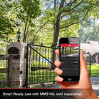 Mighty Mule MM572W HD Dual Arm Gate Openers 12 V Wireless AC/Battery Powered Automatic Gate Opener