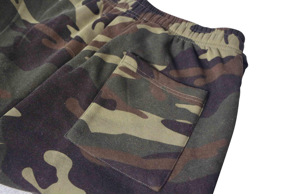 TanBridge Men's Athletic Open Bottom Relaxed Fit Sweatpants, Jogging and Daily Wear Sweatpants with Pocket Camo