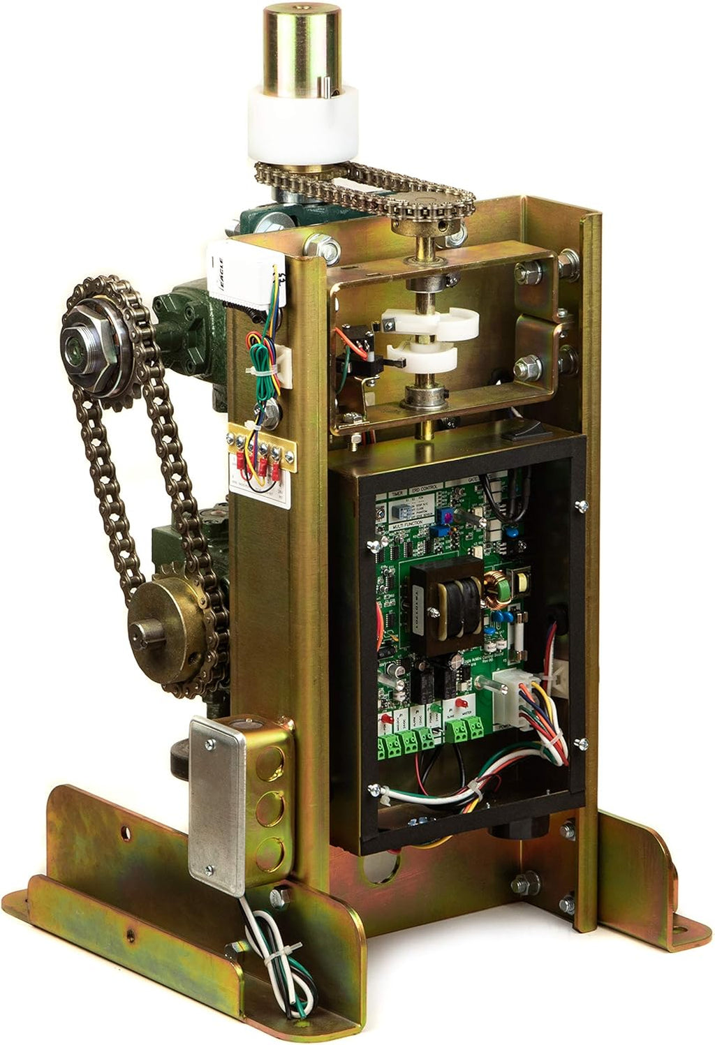 Eagle II 1/2 HP Residential Swing Gate Operator 14' & 400 lbs Gate Capacity FREE 2 Remotes, Receiver and Photo Eye Included