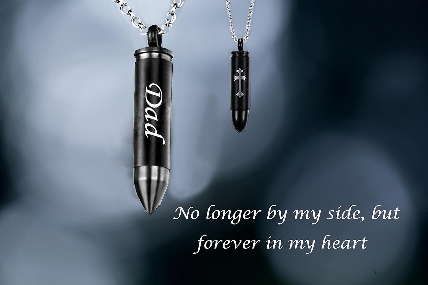 Celtic Cross Bullet Urn Necklaces for Ashes Cremation Jewelry Keepsake Memorial Pendant