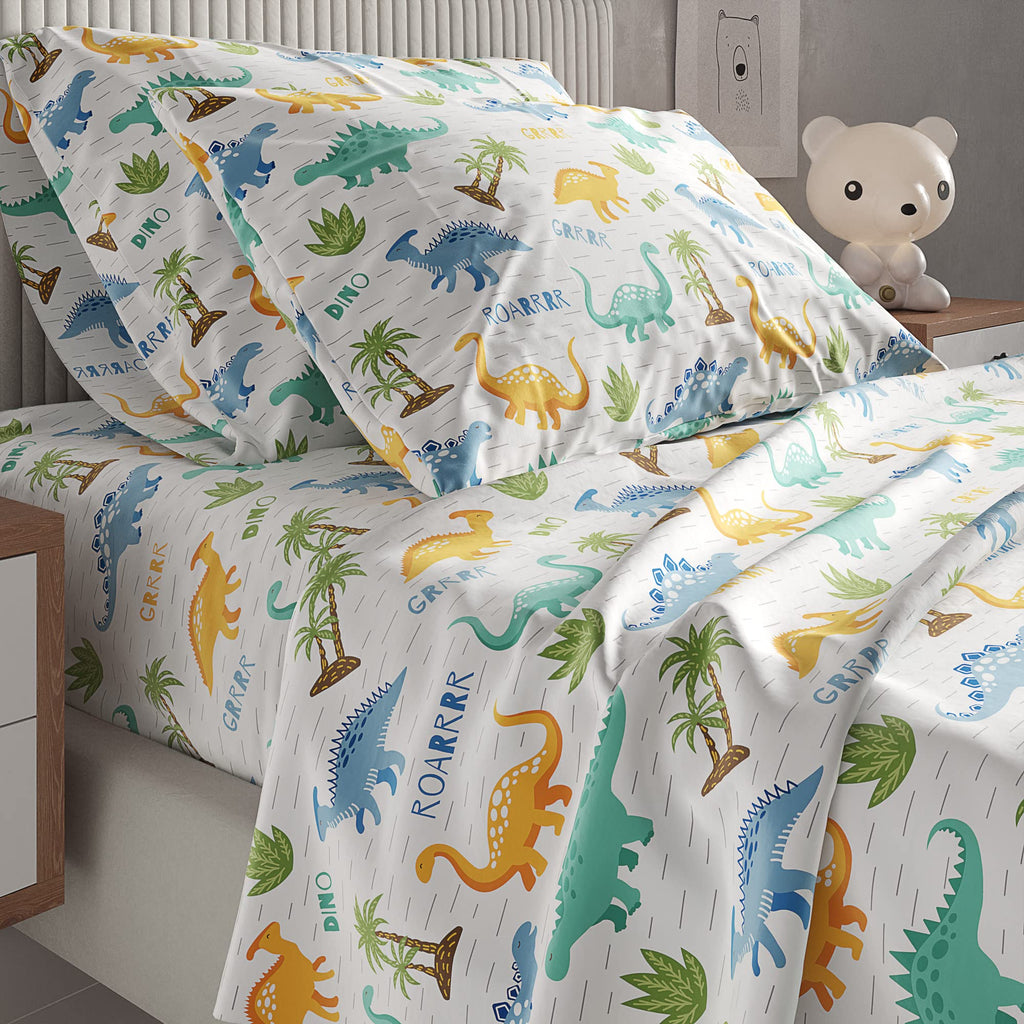 Kids Princess Full 4 Piece Sheet Set - Boys, Girls, Teens, Toddler - Easy Fit Deep Pockets - Breathable, Hotel Quality Bedding Sheets - Machine Washable - Wrinkle Free - Cute, Cozy, Soft - CGK Linens