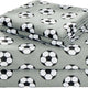 Gray Black White Soccer Balls