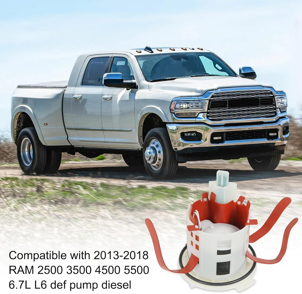 68085908AH DEF Pump Diesel Exhauset Fluid Pump/Heater Assembly Compatible with Ram 2500 3500 4500 5500 6.7 Cummins Diesel 2013-2018 Replaces 4077501AG,4077501AQ,68192659AA,68192659AH,7660148AE