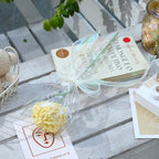 Crochet Flower Pot Forget-me-not Pink Thank You Crochet Gifts for Women Coworker Graduation & Mother's Day Gift Pink Crochet Potted Flower for Women Teacher| Handmade Knitted Potted Plant