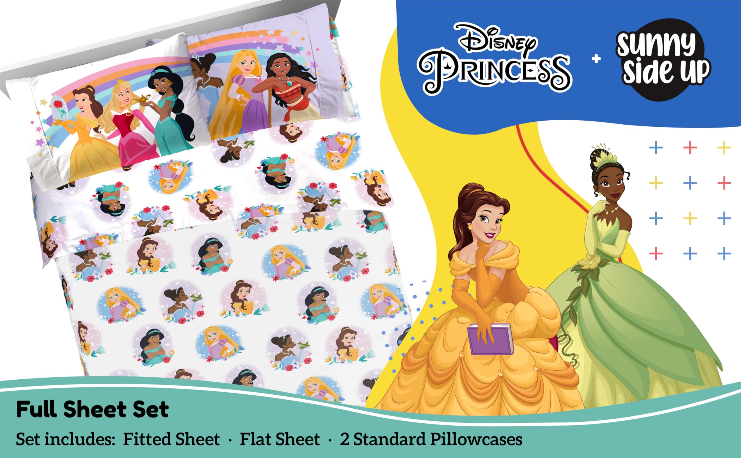 Sunny Side Up Minecraft Creeper & Animals Twin Sheet Set - 3 Piece Kids Bedding Set Includes Pillow Cover - Super Soft Microfiber Sheets