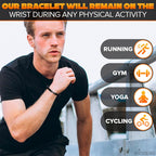 Lava Rock Bracelet - Stylish Matching Beaded Bracelets for Men & Women with Trendy Dumbbells, Comfortable Elastic Rope - Soothing Diffuser Bead Bracelet Men & Women