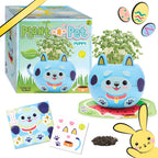 Creativity for Kids Plant-A-Pet: Kitty - Arts and Crafts for Kids, Mini Gifts for Girls and Easter Basket Stuffers for Kids, Chia Seed Plant Pet (Ages 6+)