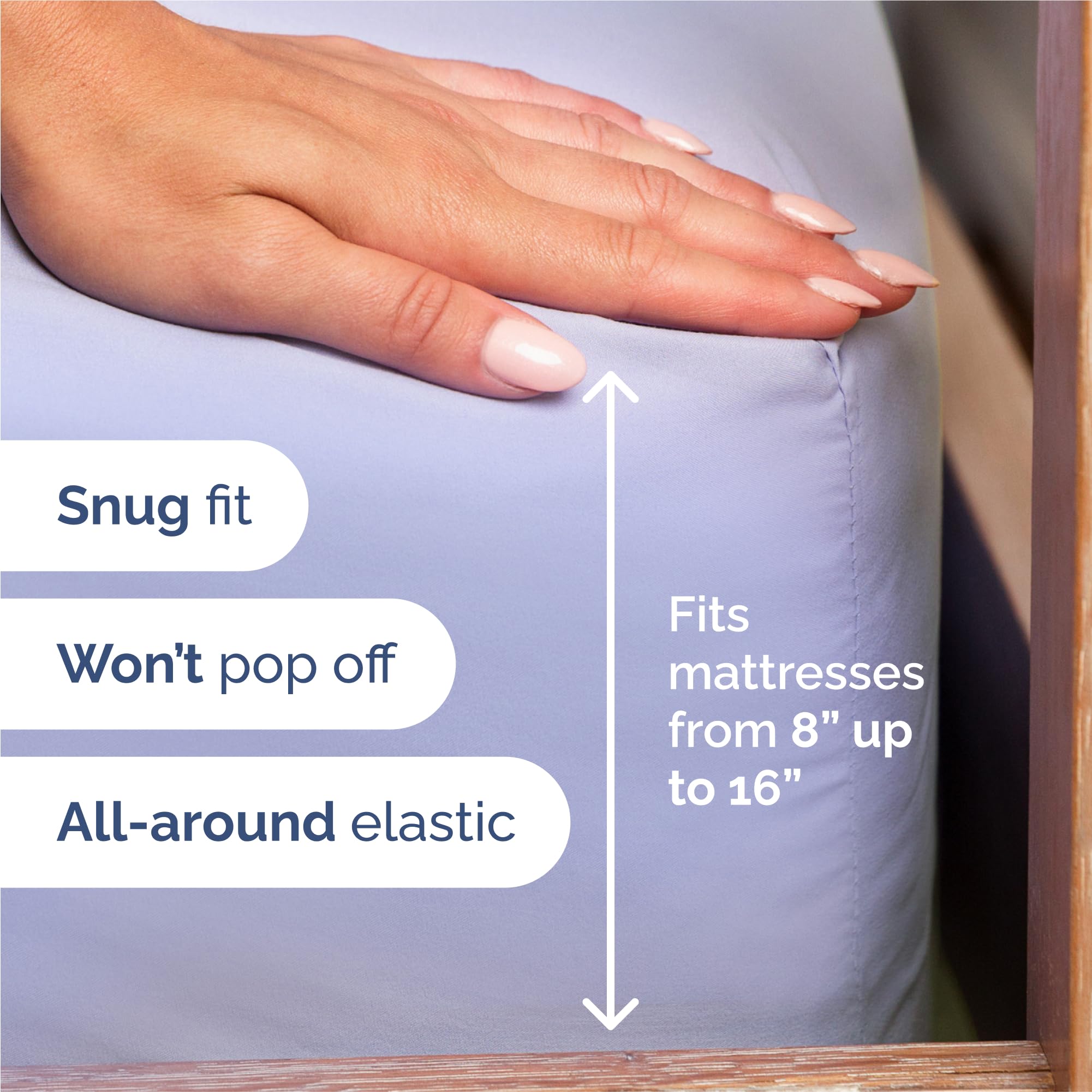 King 6 Piece Sheet Set - Breathable & Cooling Bed Sheets - Hotel Luxury Bed Sheets for Women, Men, Kids & Teens - Comfy Bedding with Deep Pockets & Easy Fit - Soft and Wrinkle Free - King White Sheets