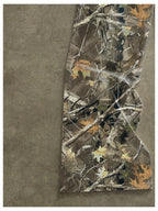 RoseSeek Men's Vintage Camo Pants Wide Leg Drawstring Waist Casual Baggy Sweatpants Trousers Streetwear Green Small