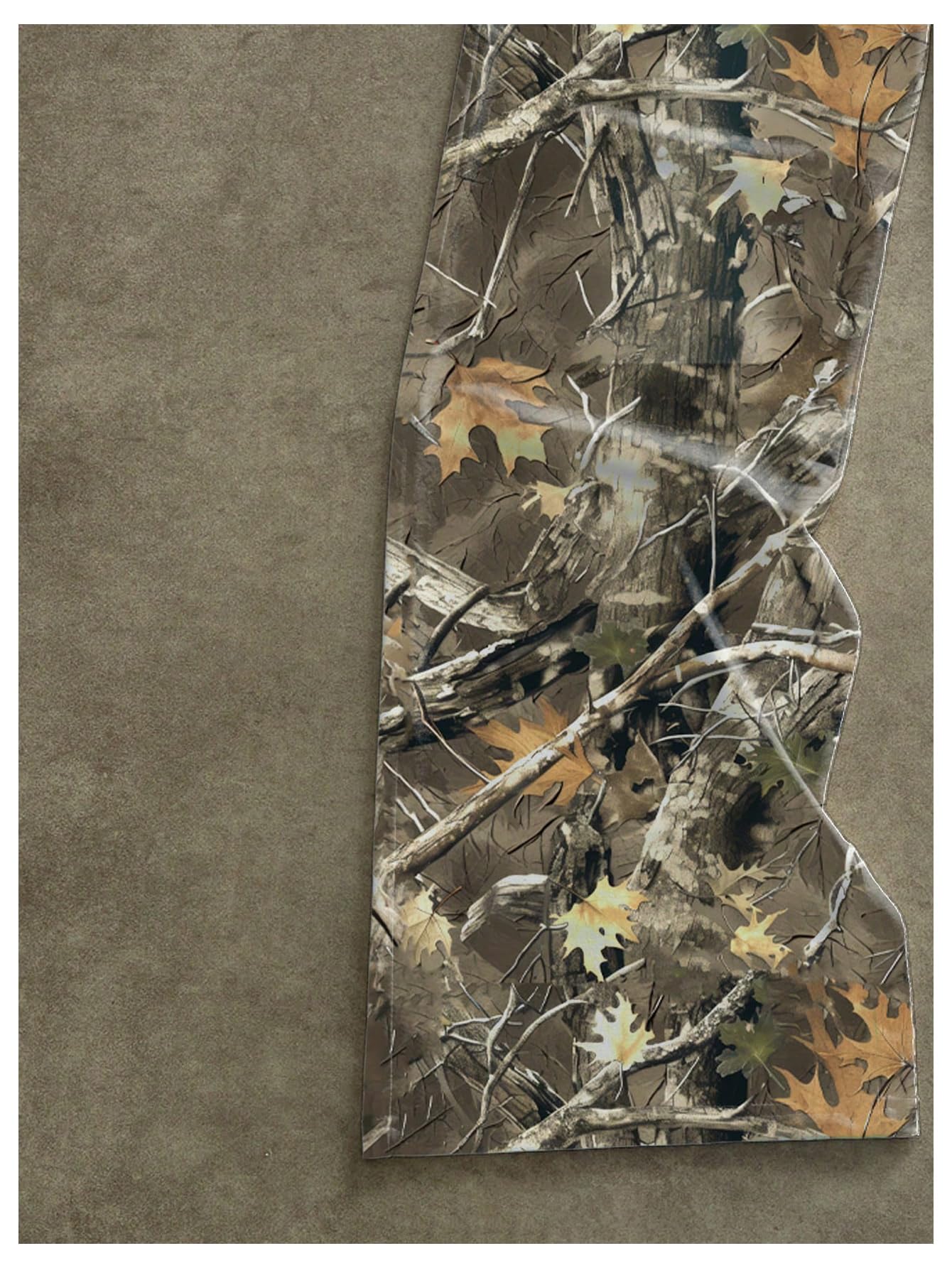 RoseSeek Men's Vintage Camo Pants Wide Leg Drawstring Waist Casual Baggy Sweatpants Trousers Streetwear Green Small