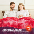 Manta Elétrica Aquecida OCTROT - Manta de Aquecimento em Sherpa de Lã para Sofá, Manta de Aquecimento de Pelo Sintético para Colo com Temporizador de 5 Posições e 10 Níveis de Aquecimento, Certificação ETL&FCC, para Adultos