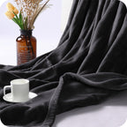 Elektrisch verwarmd deken 72" x 84" volledige maat flanellen stof met 4 verwarmingsniveaus & 10 uur automatische uitschakeling, ademend warm en wasbaar voor zacht en bed - lichtgrijs