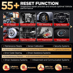 Launch X431 PRO3S+ V5.0,2025 Upgrade All-in-One Bidirectional Scan Tool,HD Trucks Scan,Topology Map,ECU Coding,55+ Service,Full System,CANFD&DOIP,DBSCar VII VCI 2-Year Update