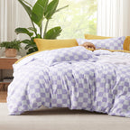 Bedsure Duvet Cover Queen Size - Reversible Floral Duvet Cover Set with Zipper Closure, Green Bedding Set, 3 Pieces, 1 Duvet Cover 90"x90" with 8 Corner Ties and 2 Pillow Shams 20"x26" - Grand Goldman