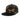 CHOK.LIDS Flad Kasket Skygge Klassisk Snapback Hat Tom Justerbar Skærm Høj Top Trendy Farvestil Tofarvet Baseball Cap (Wood Camo/Sort)