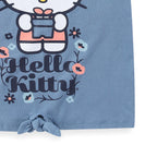 Hello Kitty Sanrio Girls 2 Piece Short Sleeve T-Shirt and Bike Shorts Set for Big Kids