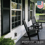 Pontiac Trail Board & Batten Vinyl Shutters (1 Pair) | 11"x63" (3-Board) - Dover White/Paintable | Exterior Window Shutters | Includes Mounting Hardware | Simple Installation | Made in USA
