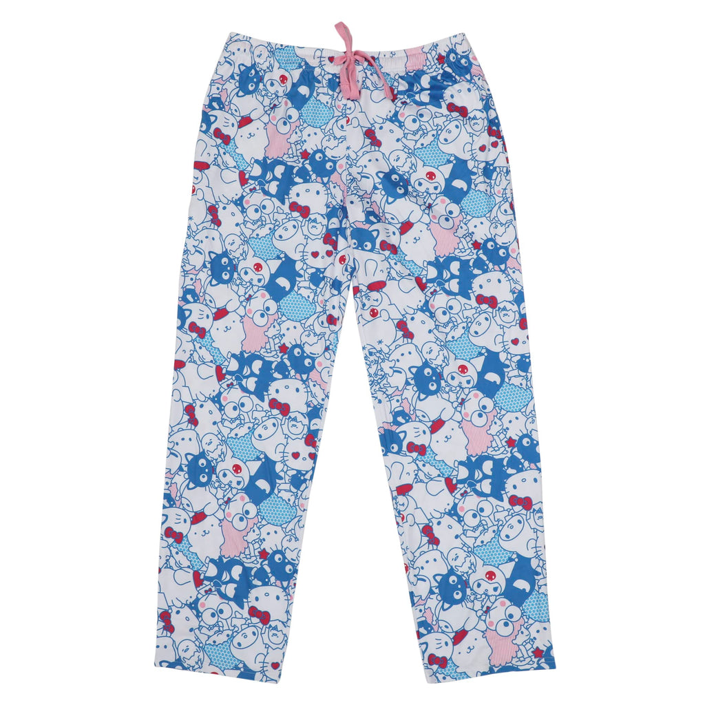 Bioworld Hello Kitty Character Rainbow Women's Sleep Set-XL