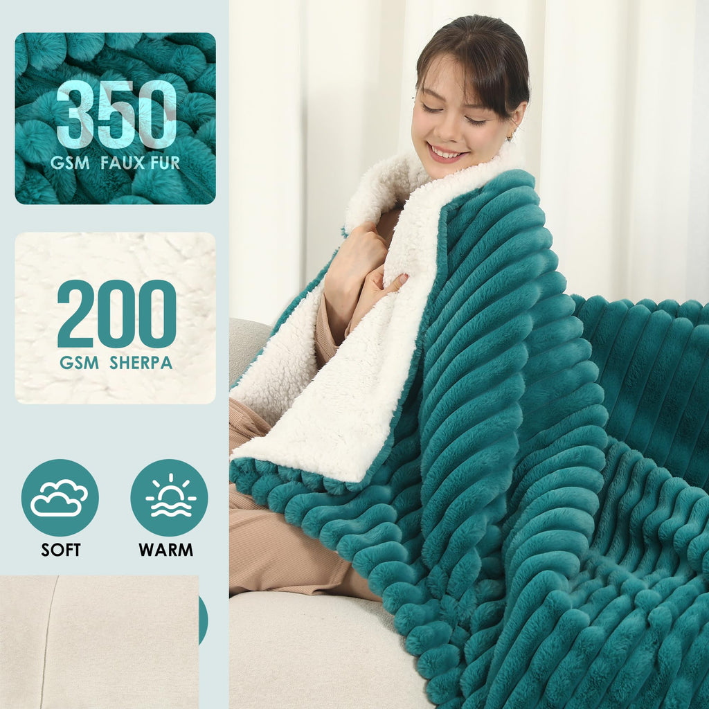 Coperta Elettrica Riscaldata Plaid con 5 Livelli di Riscaldamento e Spegnimento Automatico dopo 4 Ore, Plaid Riscaldato 50"x60" con Certificazione ETL e FCC per Casa e Ufficio, Lavabile in Lavatrice, Grigio Scuro