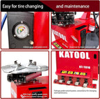 KATOOL 2.0HP Tire Changer Machine with Bead Blaster Tire Machine Tire Changer and Wheel Balancer Machine Combo KT-T810+KT-B760
