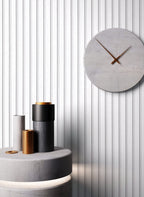 کاغذ دیواری NEWROOM بدون بافت - چسب دیوار - آسان برای جدا کردن - پانل‌های چوبی سفید خاکستری کم‌رنگ - 21 اینچ در 32.97 فوت (57.5 فوت مربع) - ساخت آلمان