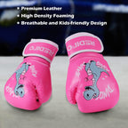 Kids Boxing Gloves for Boys and Girls, Youth Boxing Training Gloves for Kids 3-15, 4&6OZ Punching Bag Kickboxing Thai Mitts MMA Training Sparring Gloves