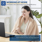 SEALY Electric Blanket Heated Throw 50"x60" Soft Double Sherpa Super Cozy with 6 Fast Heating Levels & 2-10 Hours Auto-Off, Over-Heat Protection, Machine Washable, Charcoal