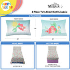 Sunny Side Up Minecraft Creeper & Animals Twin Sheet Set - 3 Piece Kids Bedding Set Includes Pillow Cover - Super Soft Microfiber Sheets