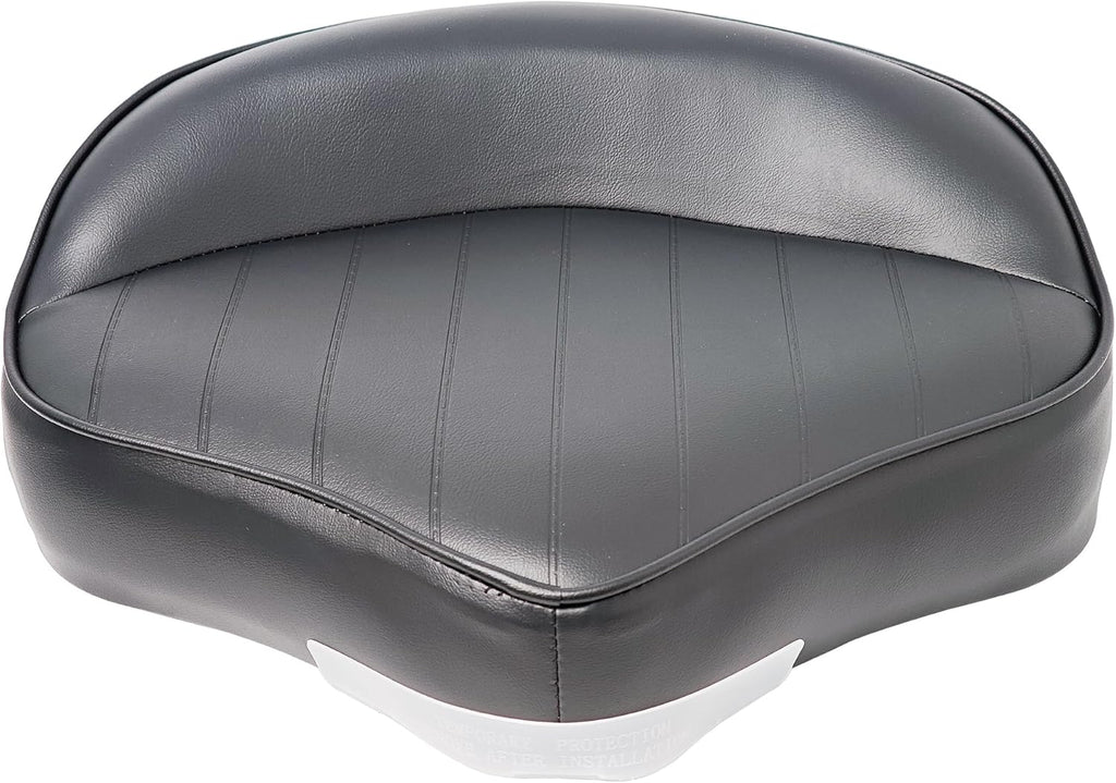 Pro Casting Boat Seat, Marine Grade Universal Fishing Bass Boat Seat Bike Butt Chair (Black)