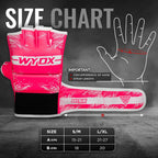 WYOX MMA Gloves for Men & Women – Grappling & Sparring Boxing Gloves with Open Palm Design, Padded Fingerless Training Gloves for Kickboxing, Muay Thai, Youth & Heavy Bag Workouts