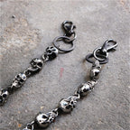 PINKPIN Trouser Chains for Men Pants Chain Jean Chains Belt Chain Biker Wallet Chain Skull Pants Chains for Men Biker Chain Punk Heavy Skull Goth Accessories