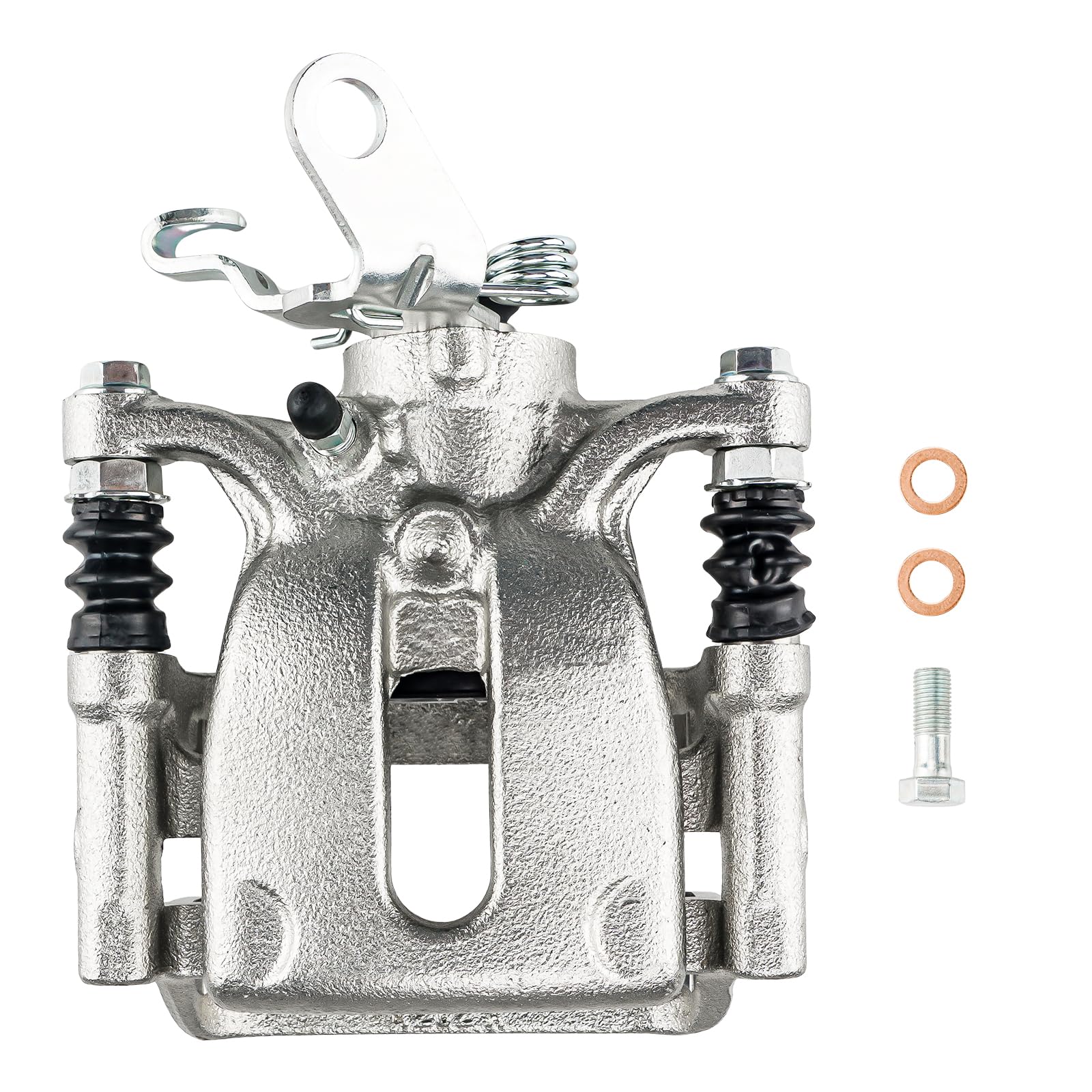 PHILTOP 18B5046 18B5047 Rear Disc Brake Caliper Assembly Fit for 2007-2017 Jeep Wrangler, 2008-2012 Jeep Liberty, 2007-2011 Dodge Nitro, 2018 Jeep Wrangler JK