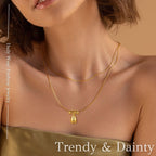 FCBTOCO Initial Halskette für Frauen, Gold Silber Blasenballon Buchstaben Halskette, Zarte Personalisierte Gepolsterte Klobige Namensketten, Trendiger Schmuck Geschenk