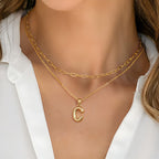 Turandoss Gifts for Women - Birthday Gifts for Women, Gifts for Her, Gifts for Women Birthday Unique, Dainty Gold Choker A Bubble Necklaces, Gold Jewelry for Women