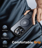 Temdan Magnetic Compatible with iPhone 13 Pro Max Case, [Built-in Invisible Kickstand][Compatible with MagSafe] [Military Grade Shockproof] Slim Translucent Matte Phone Case for iPhone 13 Pro Max 6.7"