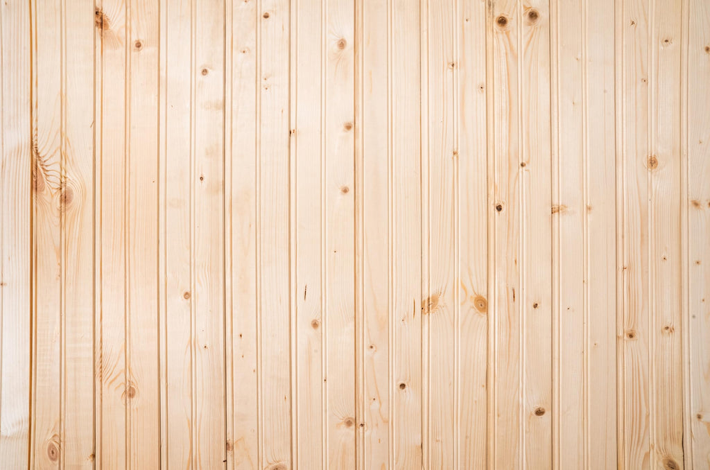 Wainscot Reversible - Solid Wood Wainscoting Tongue & Groove Planks 7 Linear Feet - DIY Wood Paneling - Natural Unfinished Pine Wood Color Planking – 24 Panels (Coverage Area of 18.7 sq.ft.)